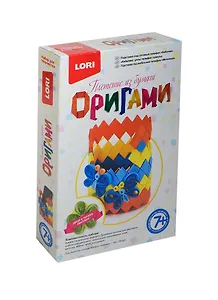 LORI Пб-003 Оригами Плет.из бум. Подставка под сот. телефон Бабочки (набор д/творчества) (7+) (коробка)