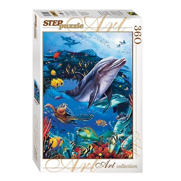 Пазл Step puzzle 360 эл. 500*345 Подводный мир 73061 2258596 — 1