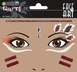 HERMA Наклейки FACE ART AMERICAN NATIVE — 330099 — 1