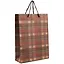 Подарочный пакет «Шотландка», А4 — 250609 — 1