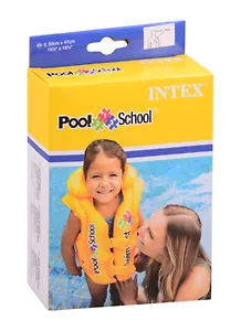 Жилет для плавания 50x47 см. Школа плавания INTEX. Арт. 58660EU
