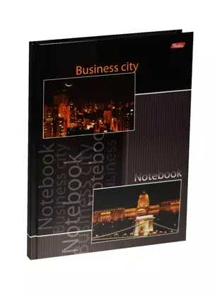 Книга для записей А5 80л кл. "Business city" 7БЦ, Hatber — 239062 — 1