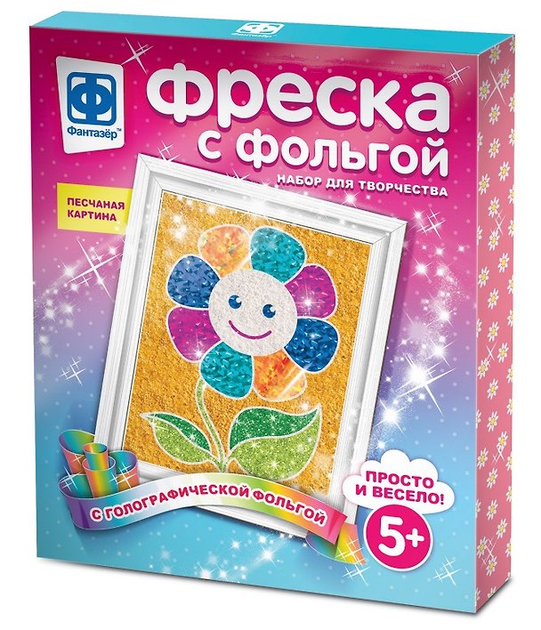 Набор для творчества Фантазёр Фреска с фольгой Весеннее настроение 2796023 — 1