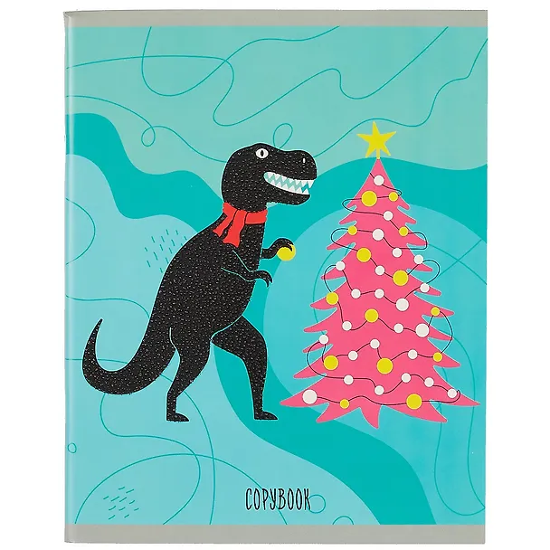 Тетрадь общая «День Dino» в ассортименте, 96 листов в клетку, А5 - Listoff 259599 — 5