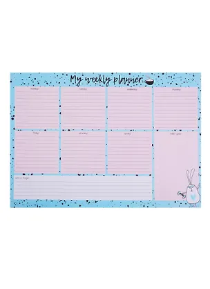 Планнер недатированный "Bunny", 28 листов, 29.7 х 21 см 255212