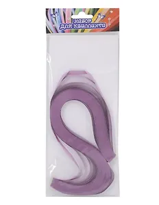 Goznak Набор для квиллинга (бумага) 300*5мм медиум МОНО фиолетовый Qzv-m-100/5vl