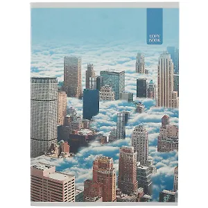 Тетрадь в клетку Listoff, "Мегаполис", А4, 80 листов