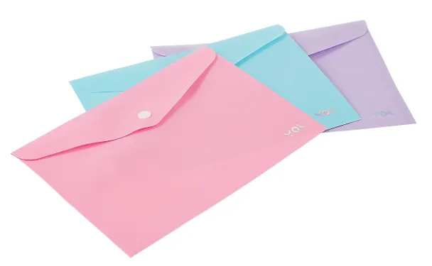Папка -конверт А5 на кнопке «Pastel», в ассортименте, Yoi 3054320 — 8
