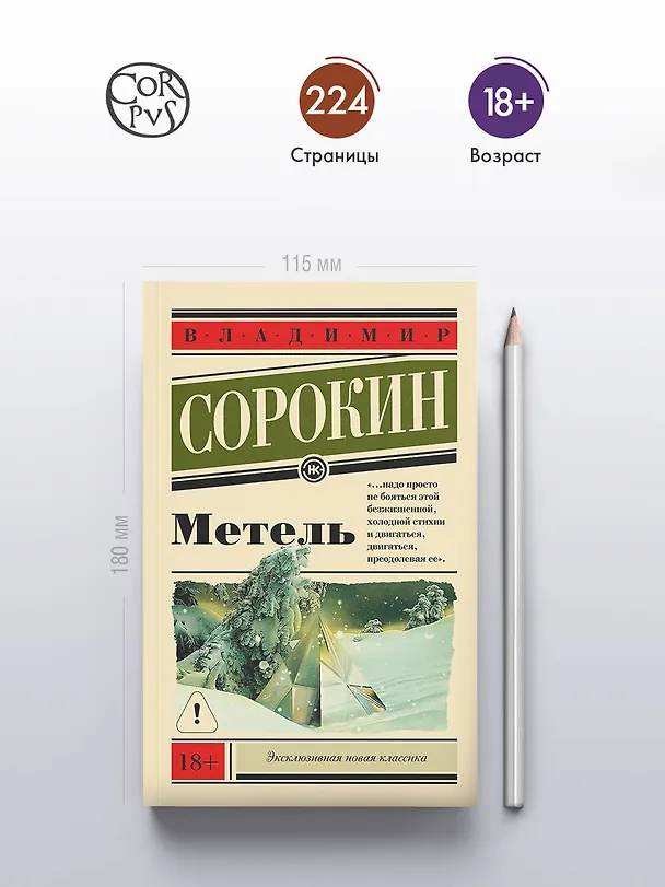 Книга Метель (Владимир Сорокин) — 5