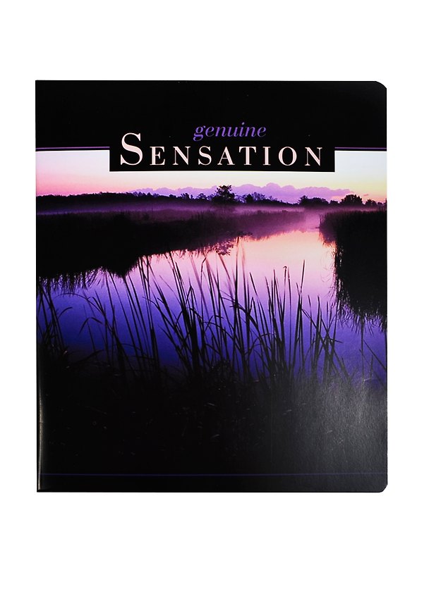 Тетрадь 48л лин. "Genuine Sensation" офсет, ассорти, Полиграфика 233796 — 1