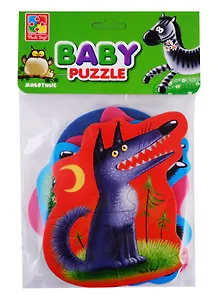 Мягкие пазлы Vladi Toys Baby puzzle Животные VT1106-65