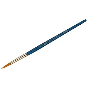 Кисть художественная №9 "Галерея", синтетика, круглая, короткая ручка, Гамма