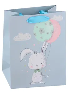 Пакет А5 23*18*10 "Зайка" дет., бум.мат