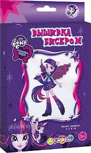 Набор для детского творчества Набор д/вышивания бисером Equestria Girls