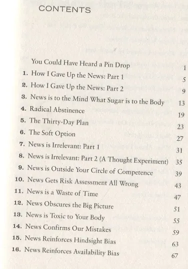 Книга Stop Reading the News (Rolf Dobelli) — 2