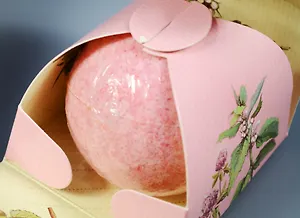 Подарочный набор шар для ванны С любовью клубника (1478701)