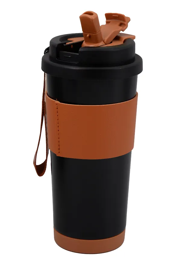 Термостакан Coffee черный (пластик/металл) (550мл) (12-7306-202510-STB-32) 3135651 — 5