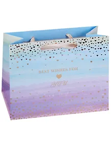 Пакет А5 "Best wishes", женский