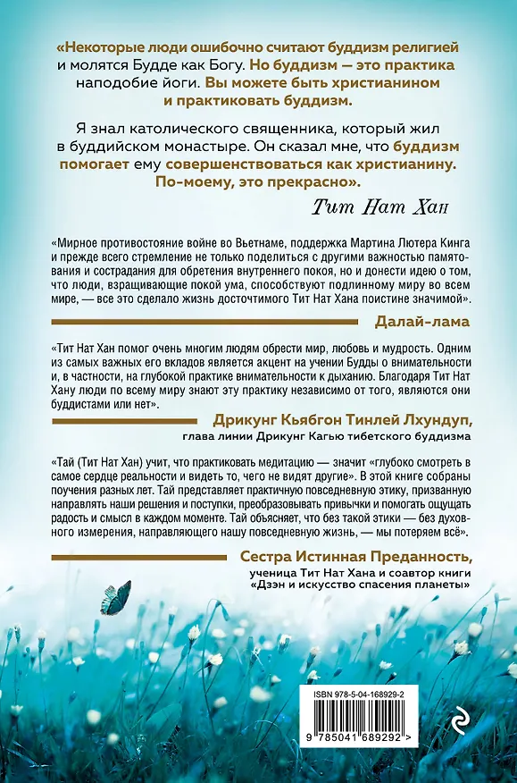 Книга Дзэн и искусство спасения планеты (Тит Нат Хан) — 2