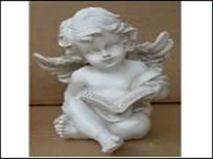 Декоративная фигурка Ангел (9,5х9х11) (24681) 2316319