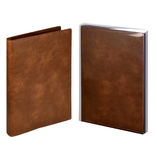 Ежедневник недатированный «Шеврет» А5+, коричневый, 160 листов, кожзам, Escalada 3054929 — 2