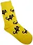 Дизайнерские носки Котята желтые (размер 39-41) (В19-8-19) — 2558996 — 1