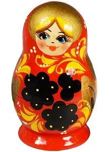 Матрешка 3 предм. "Узор", арт. С-4 (107)