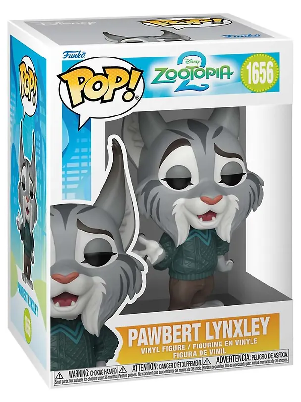 Коллекционная Фигурка Funko POP! Disney Zootopia 2 Pawbert Lynxley (1656) (Fun86638) 3161653 — 2