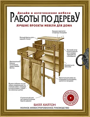 Книга Работы по дереву. Лучшие проекты мебели для дома (Билл Хилтон)