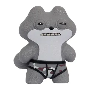 Коллекционная фигурка Fugglers Усталый волк (серый) (FG2012-14)