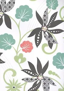 Бумага для скрапбукинга Флора (118207) (64A-36626) (A4) (10л) (упаковка)