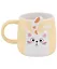 Кружка "Котик с хвостиком", керамика, 400 мл — 2870745 — 2