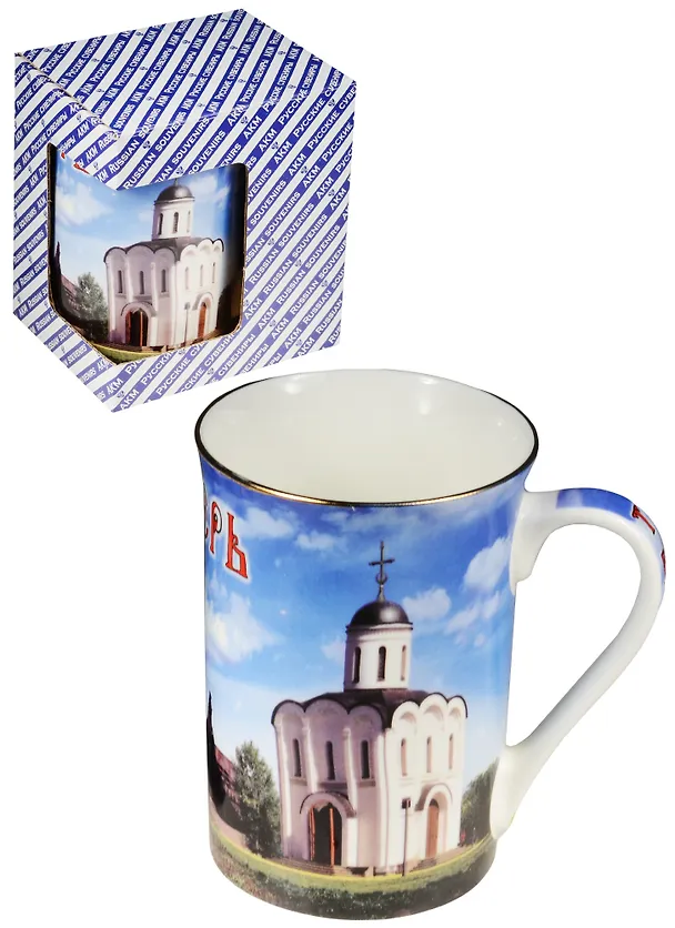 Кружка декоративная Тверь (фарфор) (061-57) 2569086 — 1