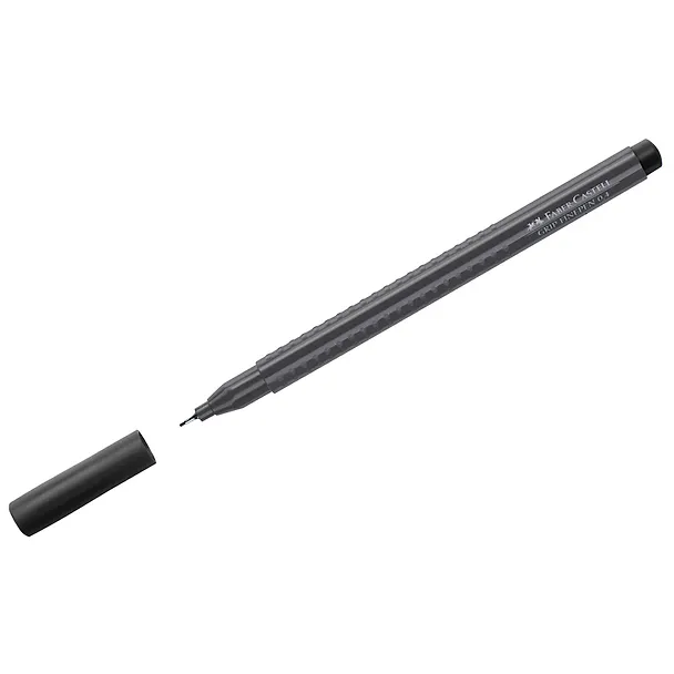 Капиллярная ручка чёрная 0,4 мм, Grip, Faber-Castell 245992 — 3