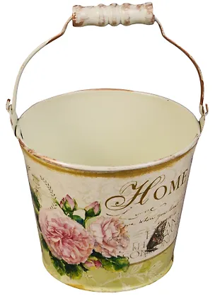 Ведерко декоративное (12х12х18) (металл) (6926063) 2601235