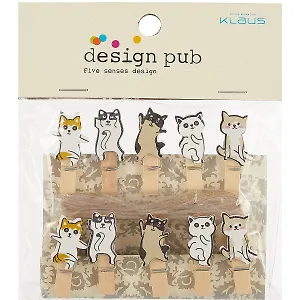 Прищепки ГМ коты 9 (115)