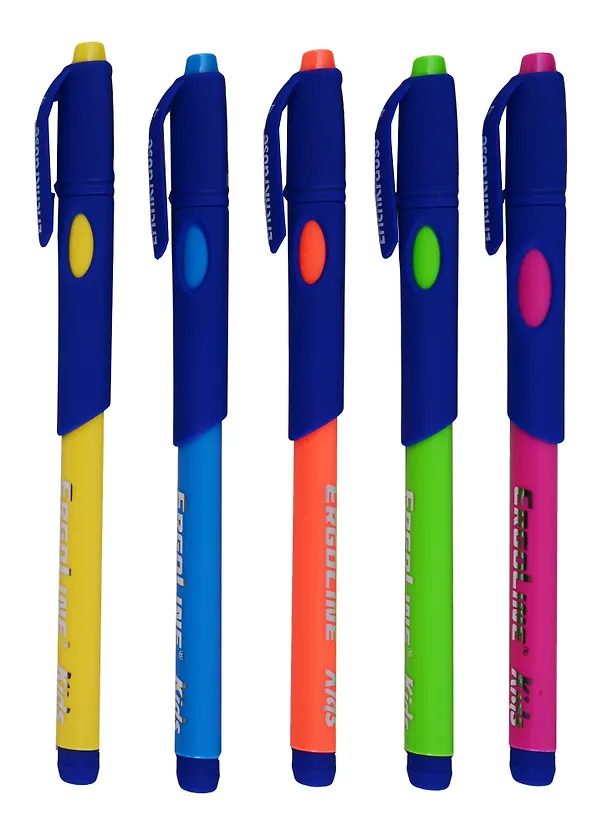 Шариковая ручка синяя, Ultra Glide ErgoLine Kids, Erich Krause, в ассортименте 242678 — 3