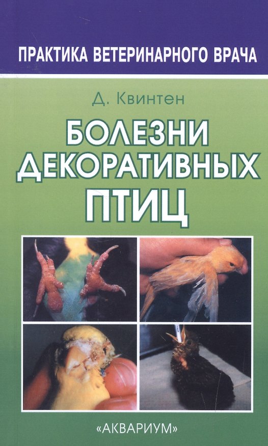 Книга Болезни декоративных птиц (мяг.обл.) (Дорис Квинтен) — 1