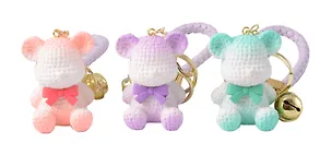 Брелок Мишка вязаный (градиент) (ПВХ) (6см) (12-05149-A032) Bookvalno 3046007