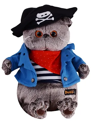 Игрушка мягкая Budi Basa, Басик - пират 30см 2534669