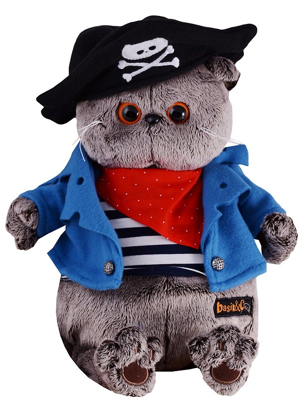 Игрушка мягкая Budi Basa, Басик - пират 30см 2534669 — 1