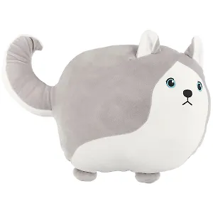 Мягкая игрушка Хаски на боку (25*35см)