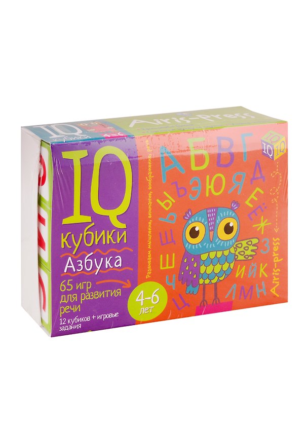 Умные кубики. Азбука. 65 игр для развития речи 2786039 — 1