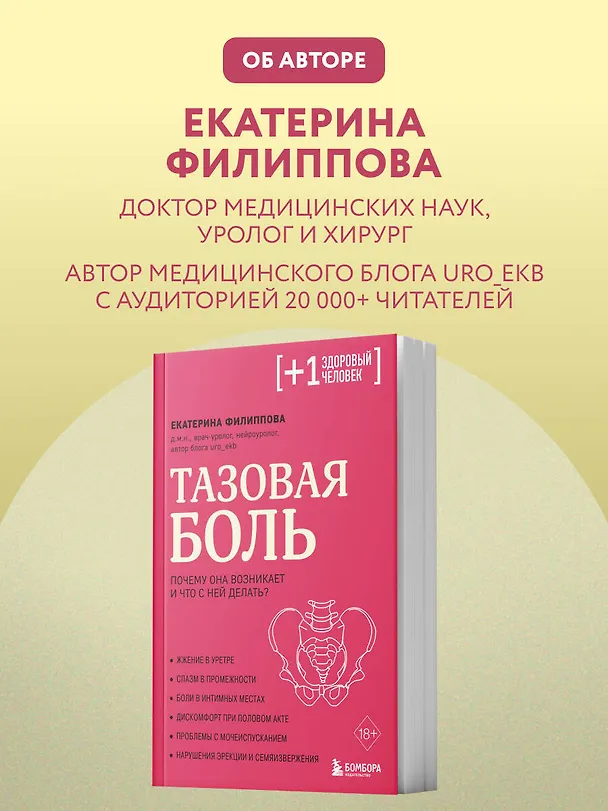 Книга Тазовая боль. Почему она возникает и что с ней делать (Екатерина Филиппова) — 10