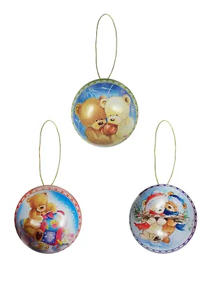 Popcorn the Bear (Шарик-шкатулка) с конфетами (10г) 2491484