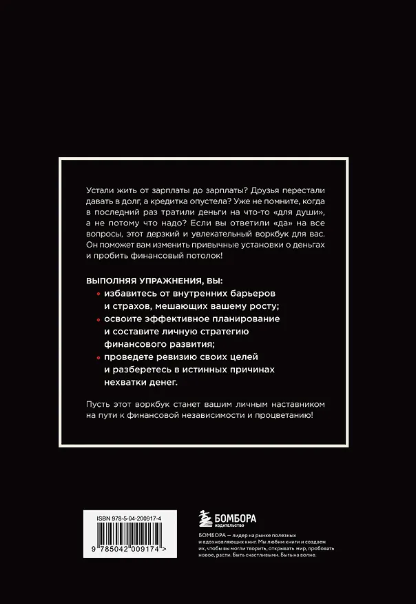 Книга НЕ НОЙ. Дерзкий воркбук для тех, кто хочет пробить финансовый потолок (Е. Ланцова) — 2