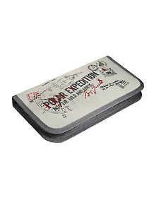 Пенал школьный 1отд. "ЭКСПЕДИЦИЯ" 20*10*2,5см, полиэстер, Феникс