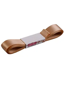 КТ Лента атласная 2см*4 ярда,826-Raw silk