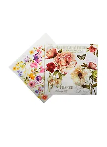 Наб. салф. для декупажа Цветы пастель (FLDC/250000) (2шт) (упаковка)