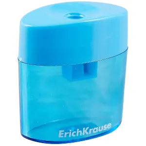 Точилка 1отв. "Smart&Sharp" контейнер, ассорти, к/к, Erich Krause